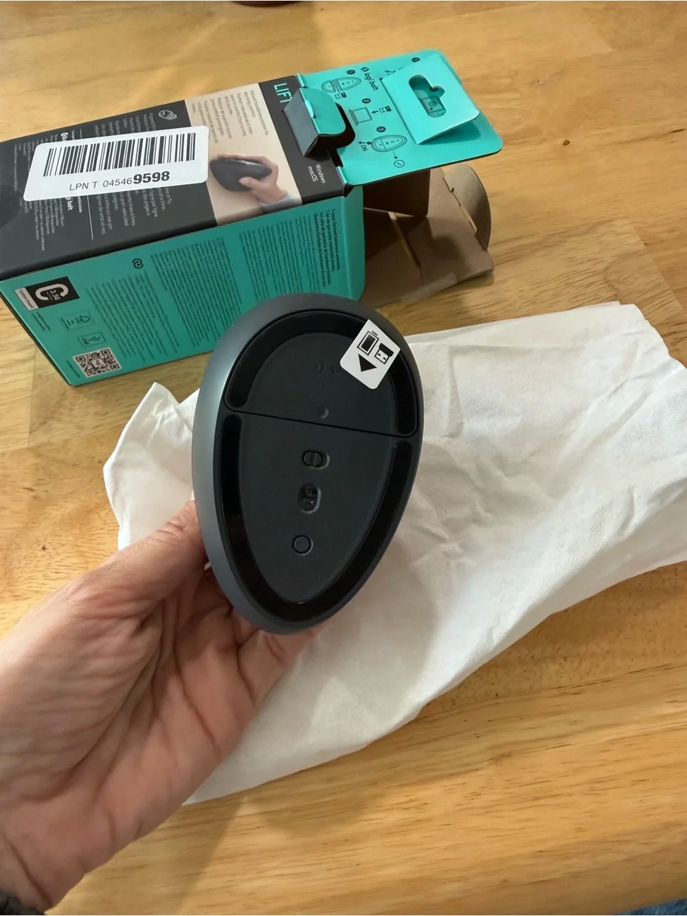 Logitech lift vertical